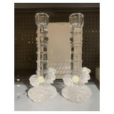 LIGHTHOUSE CANDLE STICKS LENOX IN OB $136.00