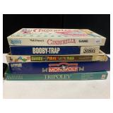 BOBBY TRAP MONOPOLY 5 GAMES TOTAL
