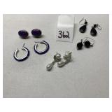 STERLING AND OTHER EARRINGS