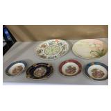RS GERMANY PLATE, LIMOGE PLATE, ASHTRAYS BY