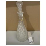 GERMANY LED CRYSTAL DECANTER W/ STOPPER