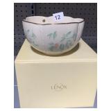 LENOX MORNINGSIDE COTTAGE TREAT BOWL IN OB