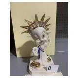 LENOX LADY LIBERTY TWEETY IN OB $150.00