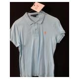 RALPH LAUREN POLO LIGHT BLUE POLO SHIRT LIGHT