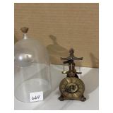 MINI CLOCK UNDER DOME