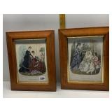 LA MODE ILUSTRE WOOD FRAME FASHION PRINTS