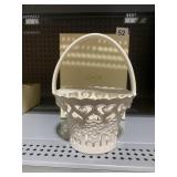 LENOX FLOATING HEARTS BASKET IN OB 72.00
