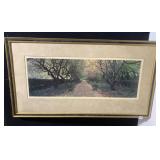 42" X 22.5" PARK BENCH PRINT