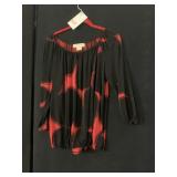 MICHAEL KORS LADIES PEASANT STYLE TOP SIZE MED