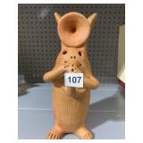 INSTRUMENT PLAYING CLAY ANIMAL