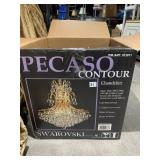 PECASO CONTOUR BEAUTIFUL SWAROVSKI CRYSTALS IN OB