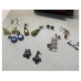 ASSORTED EARRINGS AND PARTS
