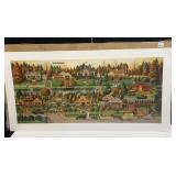 CHARLES WYSOCKI 19.5" X 39.5" - 37/1200 SIGNED LR
