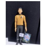 STAR TREK SULU 1991 COSMETIC DAMAGE DOES WIPE OFF