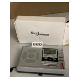 BORG JOHNSON DIGITAL RECORDER/RADIO