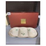 LENOX THREE SECTION SERVER $58.00