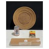 BUD LIGHT CAN SAFE, DOG TRIMMERS, CORK BOARD,