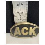 ACK OVAL PAPER WEIGHT 4"