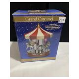 GRAND CAROUSEL MR. CHRISTMAS LED LIGHTS, FABRIC