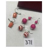 NAPPIER CORAL EARRINGS JEWELRY ETC.