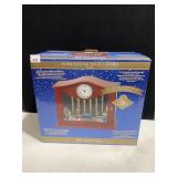 MR. CHRISTMAS ANIMATED MUSICAL CHIMES TRAIN CLOCK