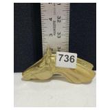 BRASS HORSE HEAD PAPER HOLDER