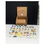 LIQUITEX ACRYLIC PAINTS IN CIGAR BOX