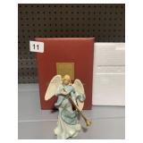 LENOX LITTLE TOWN OF BETHLEHEM ANGEL W/ TRUMPET