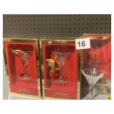 GORHAM CRYSTAL CORDIALS IN OB