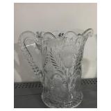 8.5" H ETCHED PITCHER