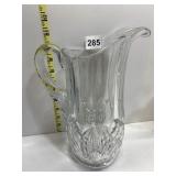 CRYSTAL ETCHED PITCHER