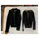 VINTAGE ZIPPER FRONT SWEATERS MADE IN GERMANY