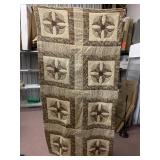 BEAD SPREAD FOLDS INTO PILLOW; APRON