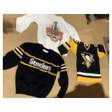 STEELER SWEATER, JERSEY, ETC.