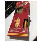 BADMINTON SET IN CASE HAS BEEN USED BEFORE