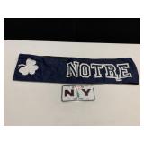 NOTRE DAME SCARF LITTLE EARTH W/ZIPPER POCKET