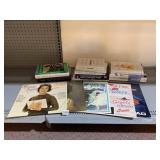 RECORDS AND BOOKS INCL. STEELING FIRE,