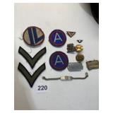 MILITARY PATCHES, TAGS, US MILITARY PIN