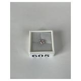 MORGANITE 8X8MM TRILLION STONE