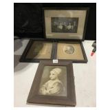 VINTAGE PRINTS FRAMED