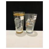 STEELERS GLASSES: TERRY BRADSHAW 1976 MSA AND