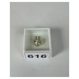 YELLOW LABRADORITE 3.5CT STONE IN STERLING SILVER