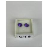 PURPLE ZANDRITE 10X8 STONES