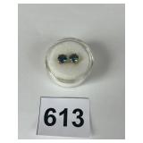 LONDON BLUE TOPAZ 1.8CTW EARRINGS IN 14K GOLD