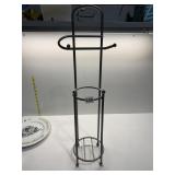 STURDY TOILET PAPER HOLDER W/ STAND