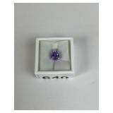 PURPLE ZANDRITE 1.7CT STONE IN STERLING SILVER