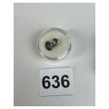 MYSTIC TOPAZ 2.95 ATW STONES IN 14K GOLD SETTING