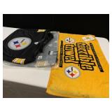 NFL LITTLE EARTH STEELERS TOTE BAG & NEW TERRIBLE