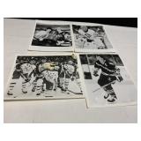 LOT OF 4 PENGUINS BLACK & WHITE GLOSSY 8 X 10