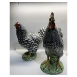 MADE IN ITALY ROOSTER - HAS BASE AND HEAD DAMAGE